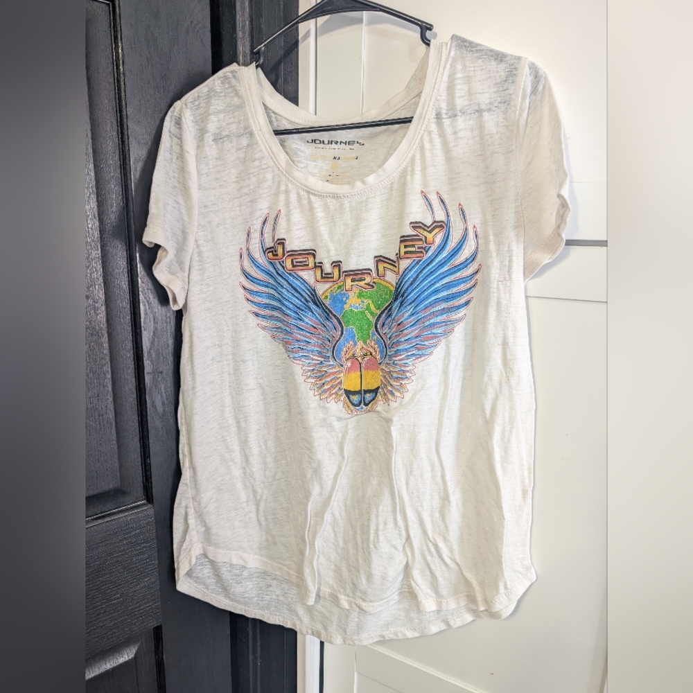 White Graphic Tee